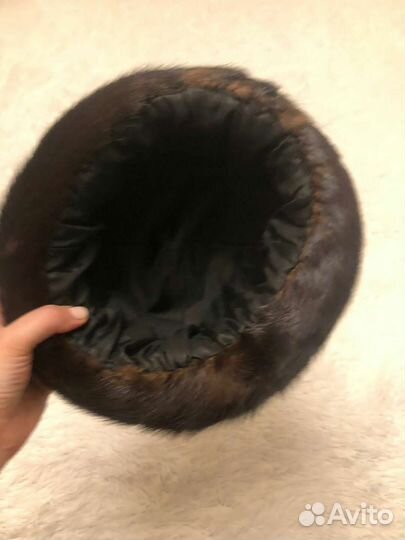 Шапка норковая женская