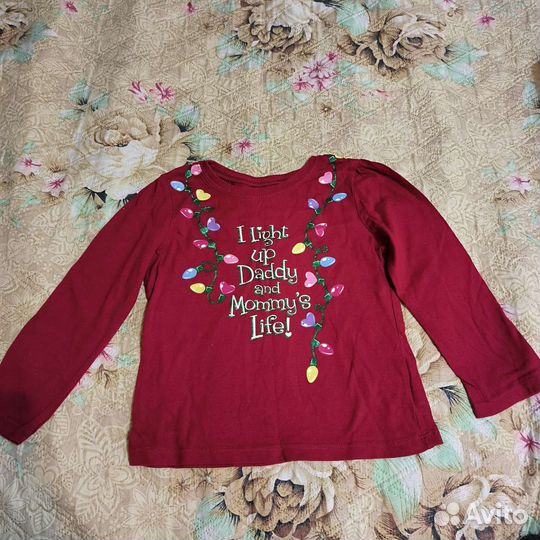 Лонгслив для девочки
