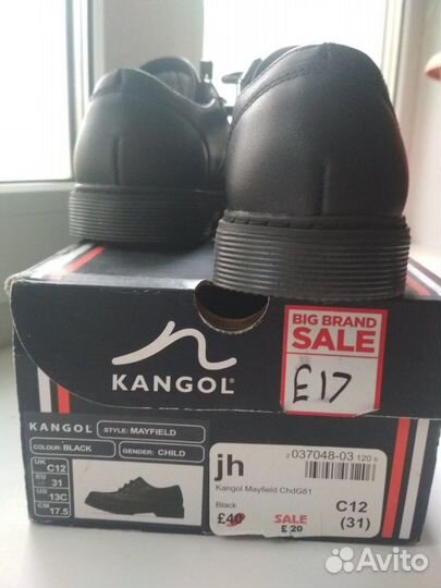 Туфли Mayfield новые размер 29 для мальчика