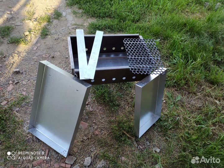 Мангал+ коптильня