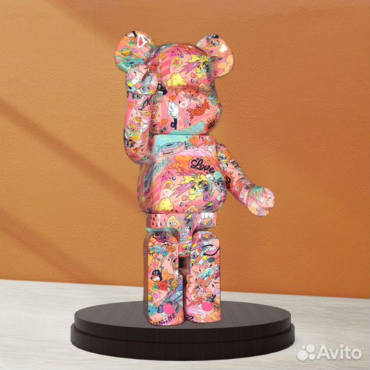 Bearbrick 70см Святой Валентин