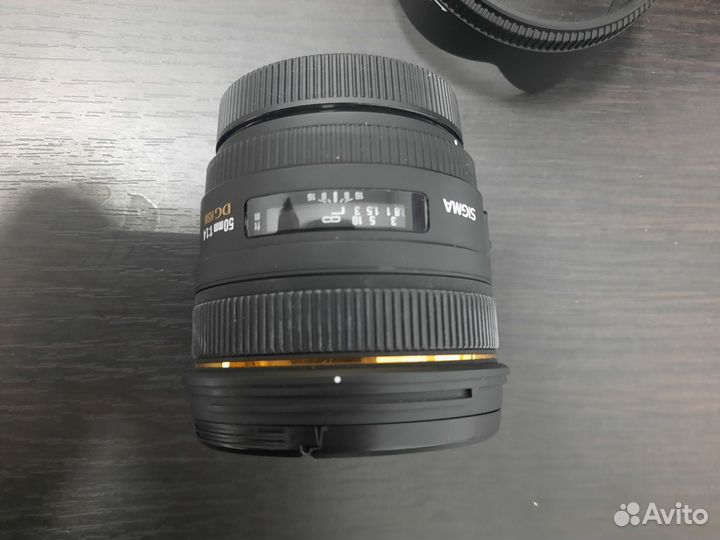 Объектив sigma 50 mm 1:1.4