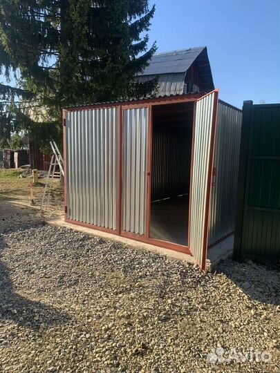 Гараж пенал ракушка хозблок