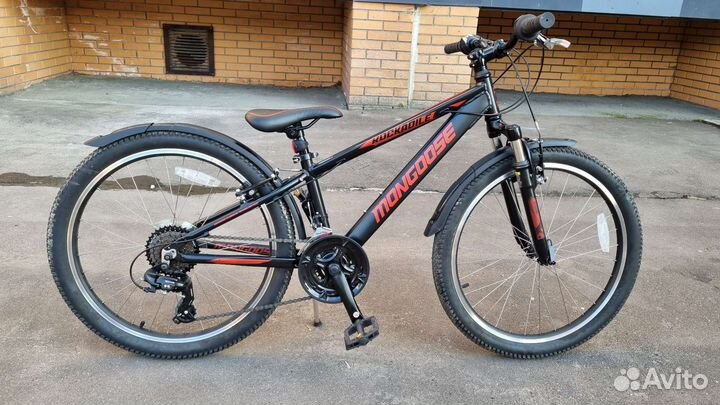 Велосипед подростковый mongoose rockadile 24