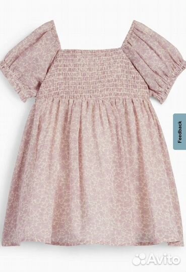 Летнее платье для девочки 104