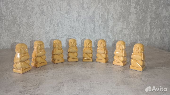 Шахматы резные деревянные ручной работы