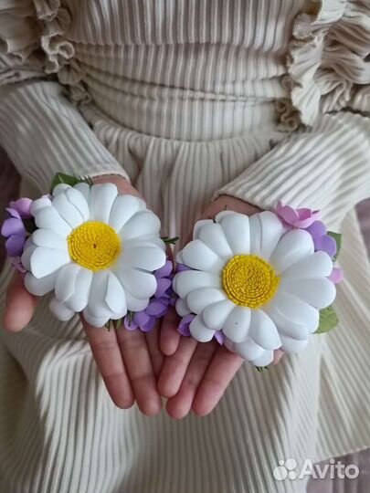 Резинки для волос ручной работы