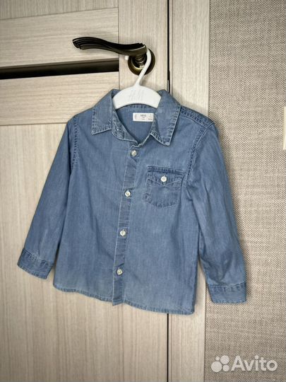 Рубашка Mango, размер 98 см