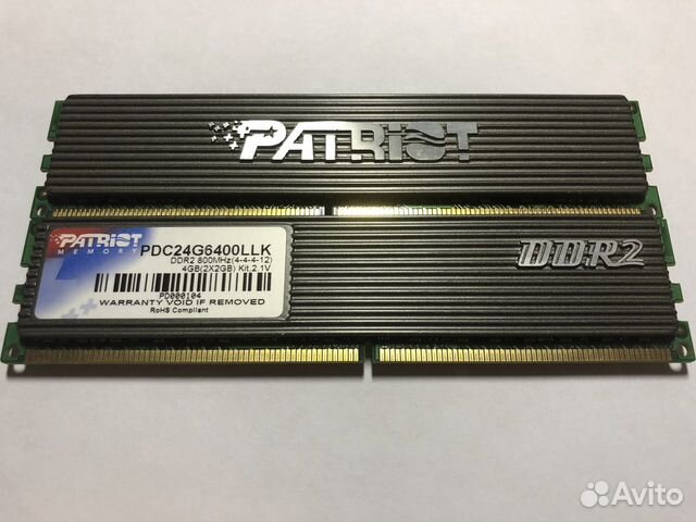 Оперативная память DDR2