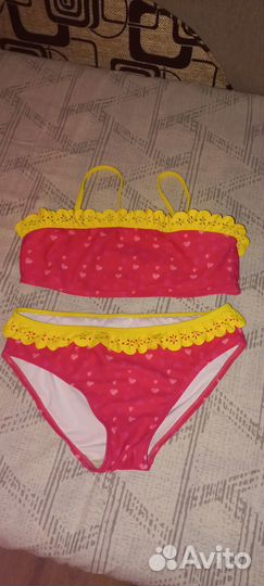 Купальник 2 шт. д/девочки 8-10 лет
