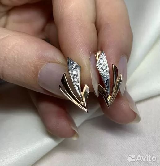 Серьги с бриллиантами