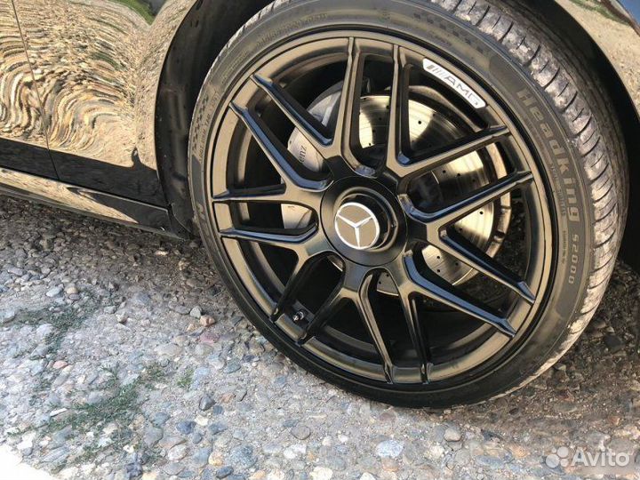 Антихром обода дисков Mercedes 63 AMG