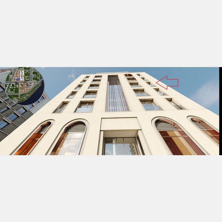 3-к. квартира, 86 м², 3/5 эт.