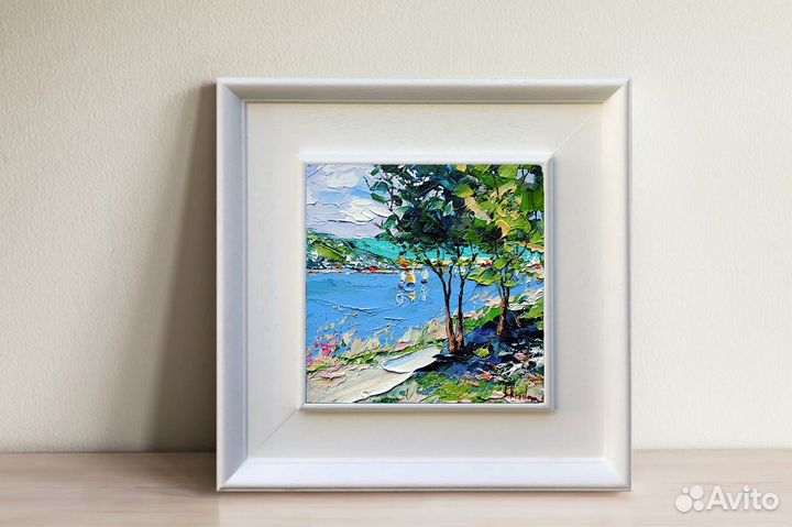 Картина маслом Картина маслом пейзаж Морской пейза