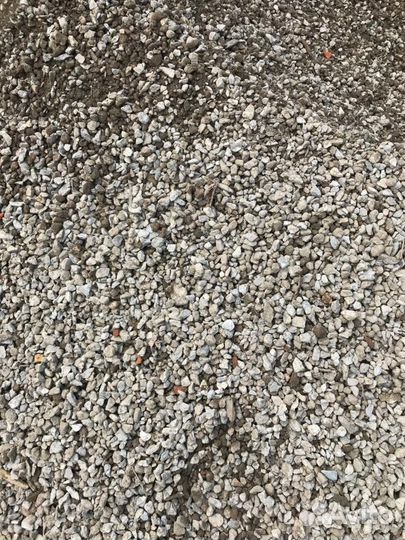 Щебень вторичный (рецикл бетона)