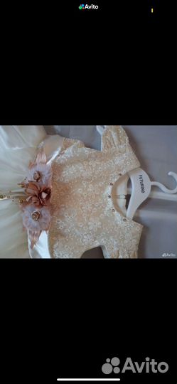 Платье для девочки нарядное 122