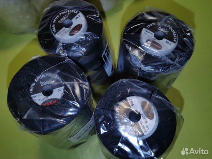 Нитки швейные