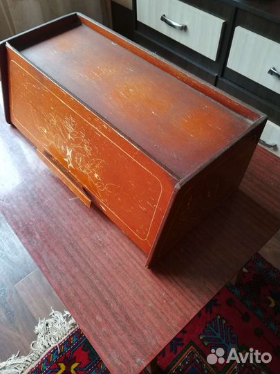 Хлебница деревянная СССР