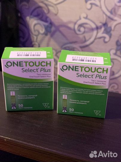 Тест полоски one touch select plus