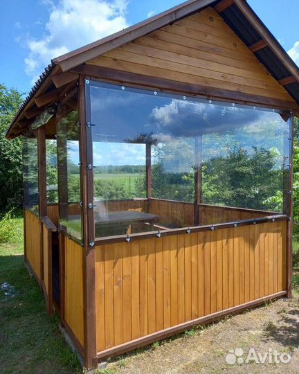 Мягкие окна для веранд