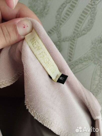 Велюровое платье