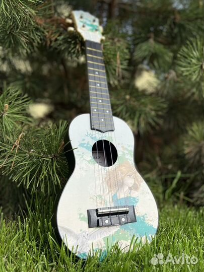 Укулеле с рисунком «Эльф» Terris (новое)