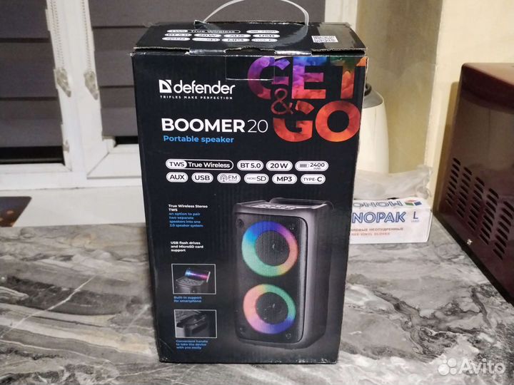 Блютуз колонка