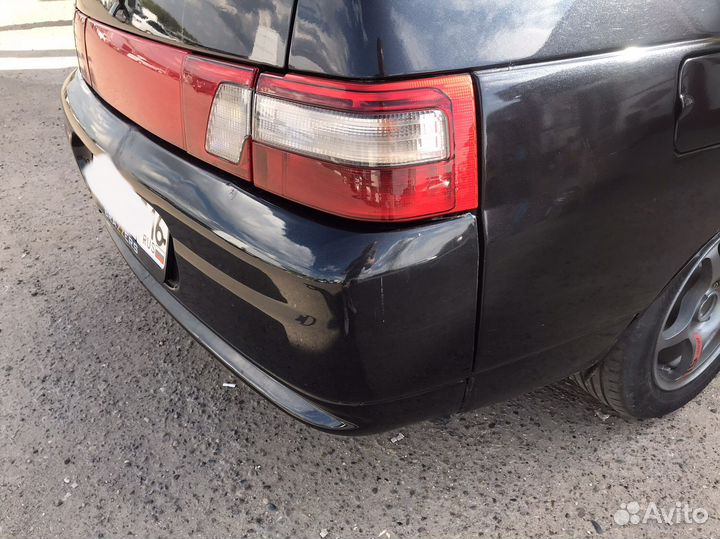 Задний бампер ваз 2110