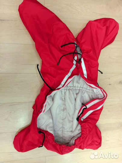 Комбез на крупную собаку теплый