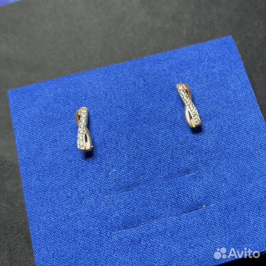 Золотые серьги