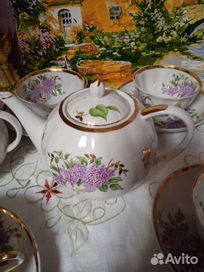 Чайный сервиз СССР дулево