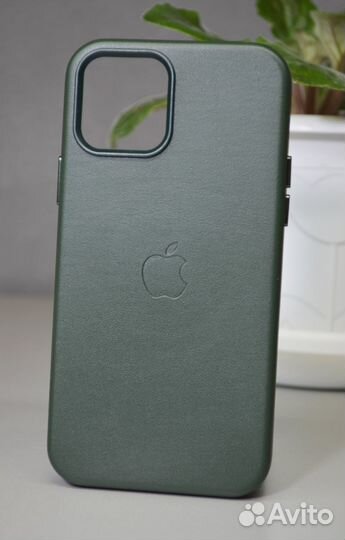 Кожаные чехлы Magsafe на iPhone 12/13 (Pro)