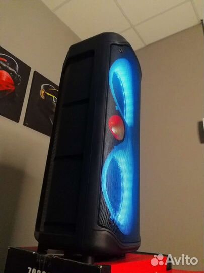 Большая беспроводная портативная колонка мощный зв