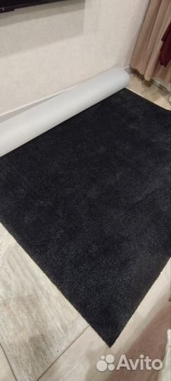 Ковер IKEA tyvelse 200300 чёрный