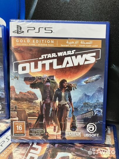 Star wars outlaws ps5 диск