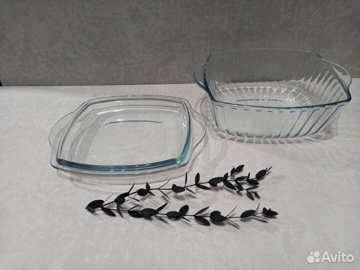 Форма огнеупорная для запекания с крышкой