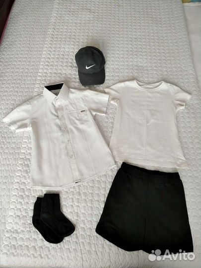 Пакетом школьные вещи 128 для мальчика