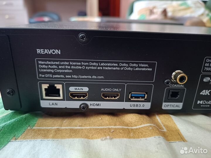 4K Blu-Ray плеер Reavon UBR-X100