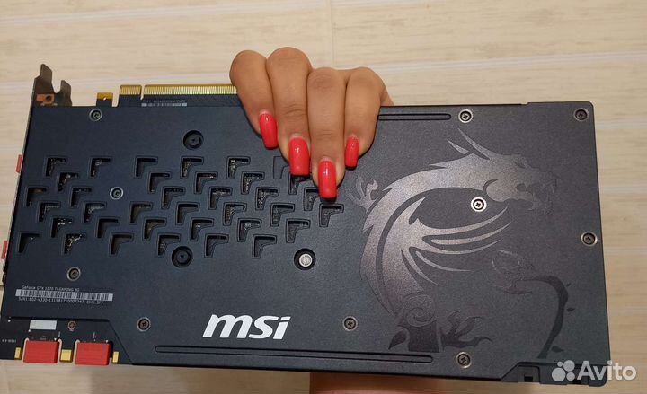 Видеокарта msi geforce gtx 1070 ti