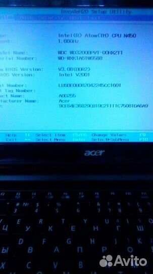 Ноутбук hp pavilion, acer aspire one