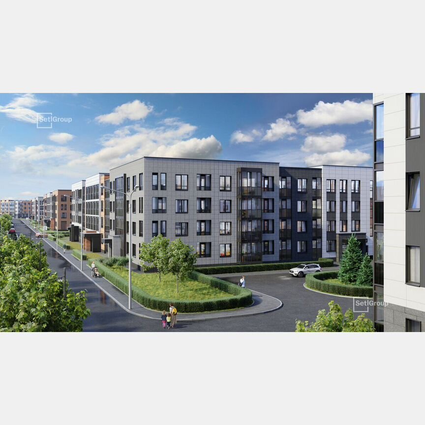 2-к. квартира, 50,3 м², 4/4 эт.