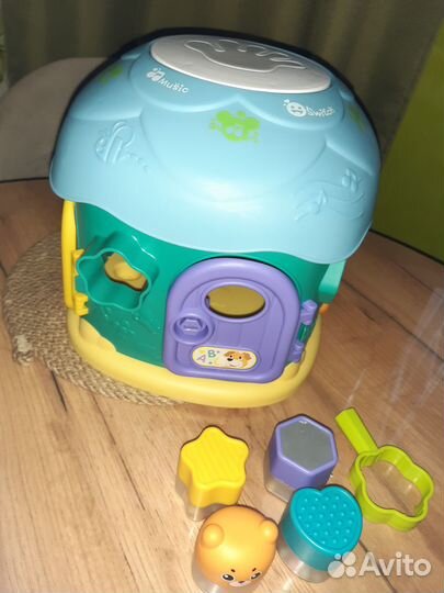 Домик-сортер музыкальный