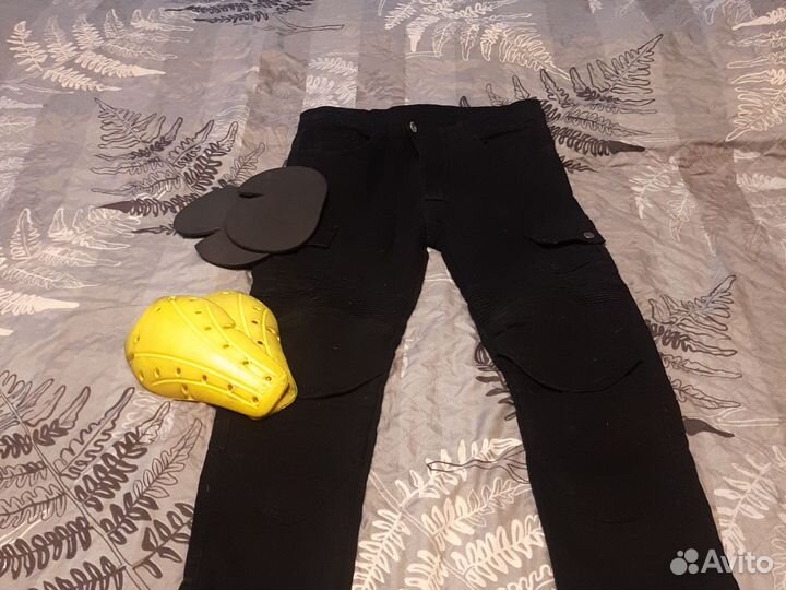 Мотоджинсы мужские