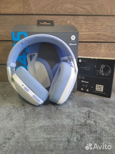 Беспроводная гарнитура Logitech G435 White