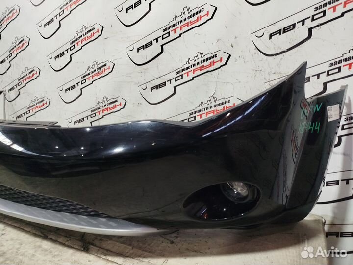 Бампер mitsubishi outlander CW1W CW4W CW5W CW6W CW7W CW8W 6400A957XA 1 модель передний черный, X42A