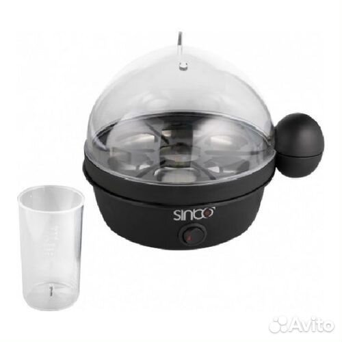 Яйцеварка Sinbo SEB 5803, черная, новая