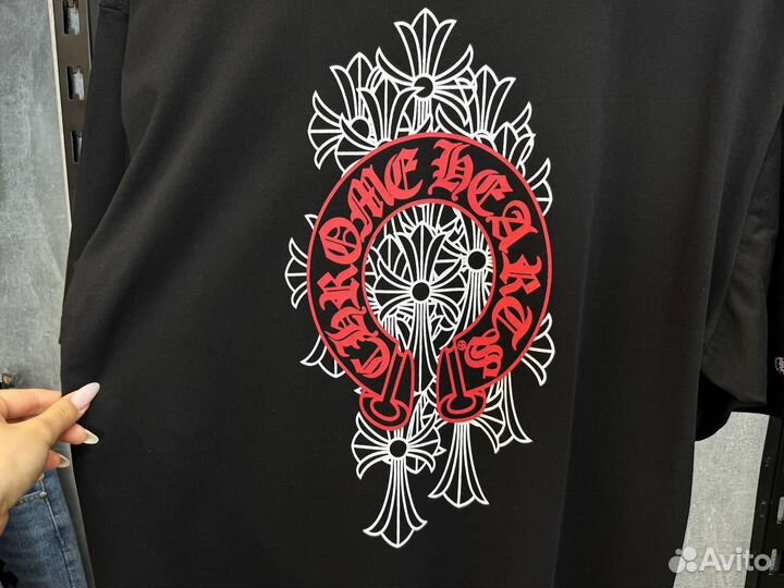 Футболка Chrome Hearts Оригинал-качества