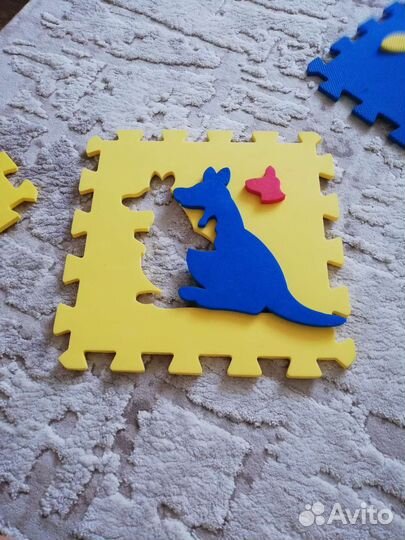 Мягкий коврик пазл