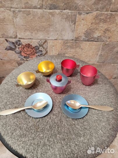 Кукольная мебель и посуда СССР