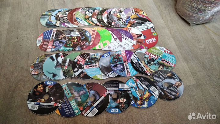 Диски из старых компьютерных журналов